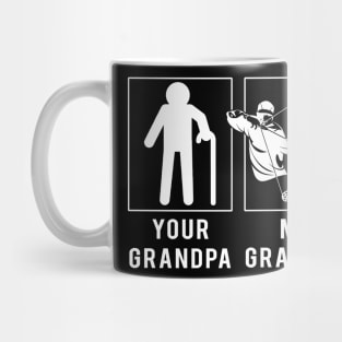 hunting your grandpa my grandpa tee for your grandson granddaughter Mug